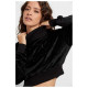 Bodytalk Γυναικείο φούτερ Crop Velour